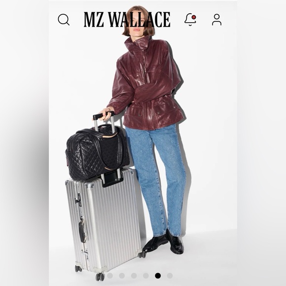 MZ Wallace black NIK Duffel Bag *please read - Picture 13 of 16